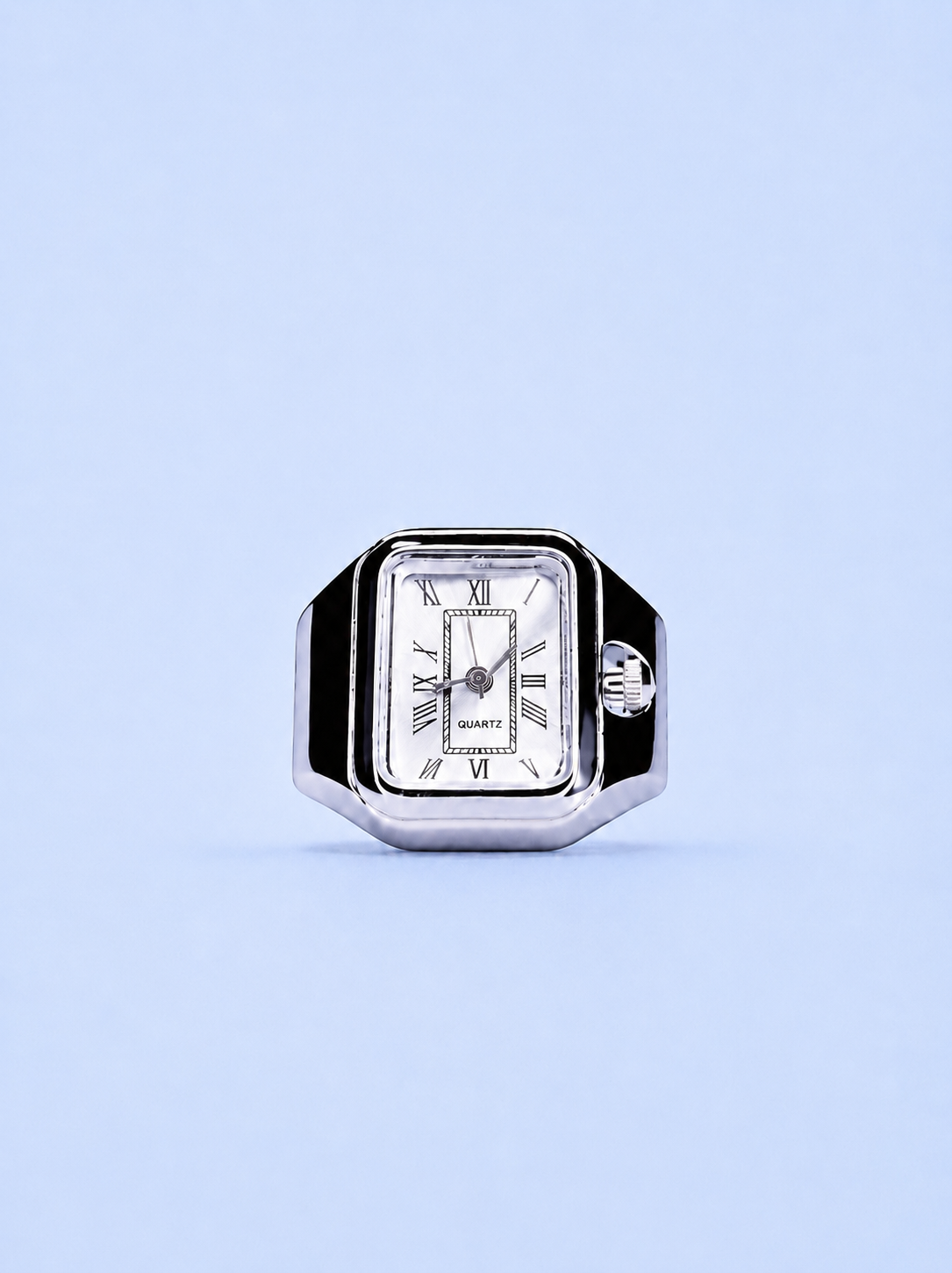 QUARTZ RING SILVER