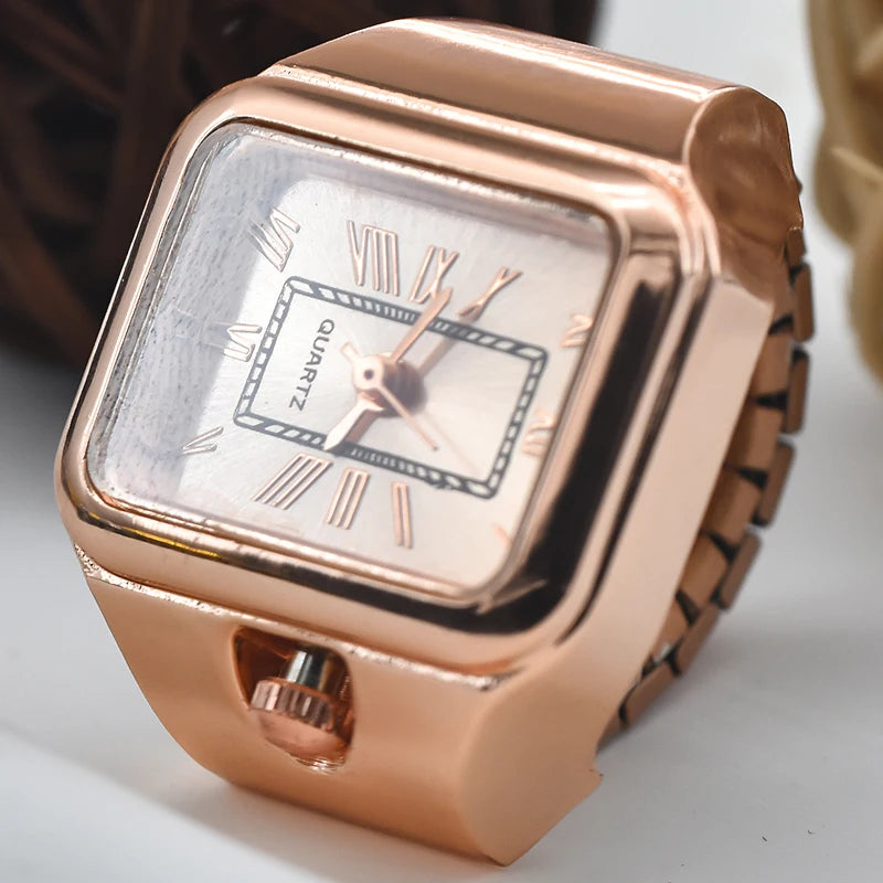 QUARTZ RING ROSE GOLD