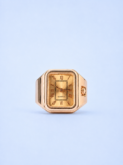QUARTZ RING ROSE GOLD