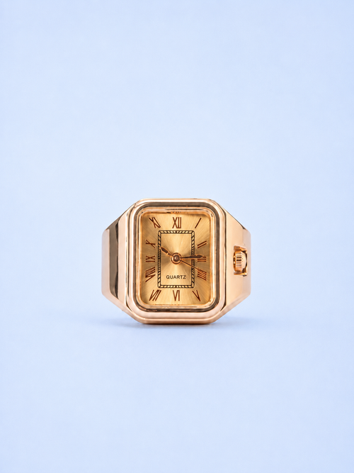 QUARTZ RING ROSE GOLD