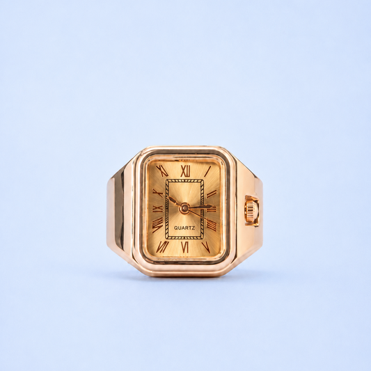 QUARTZ RING ROSE GOLD