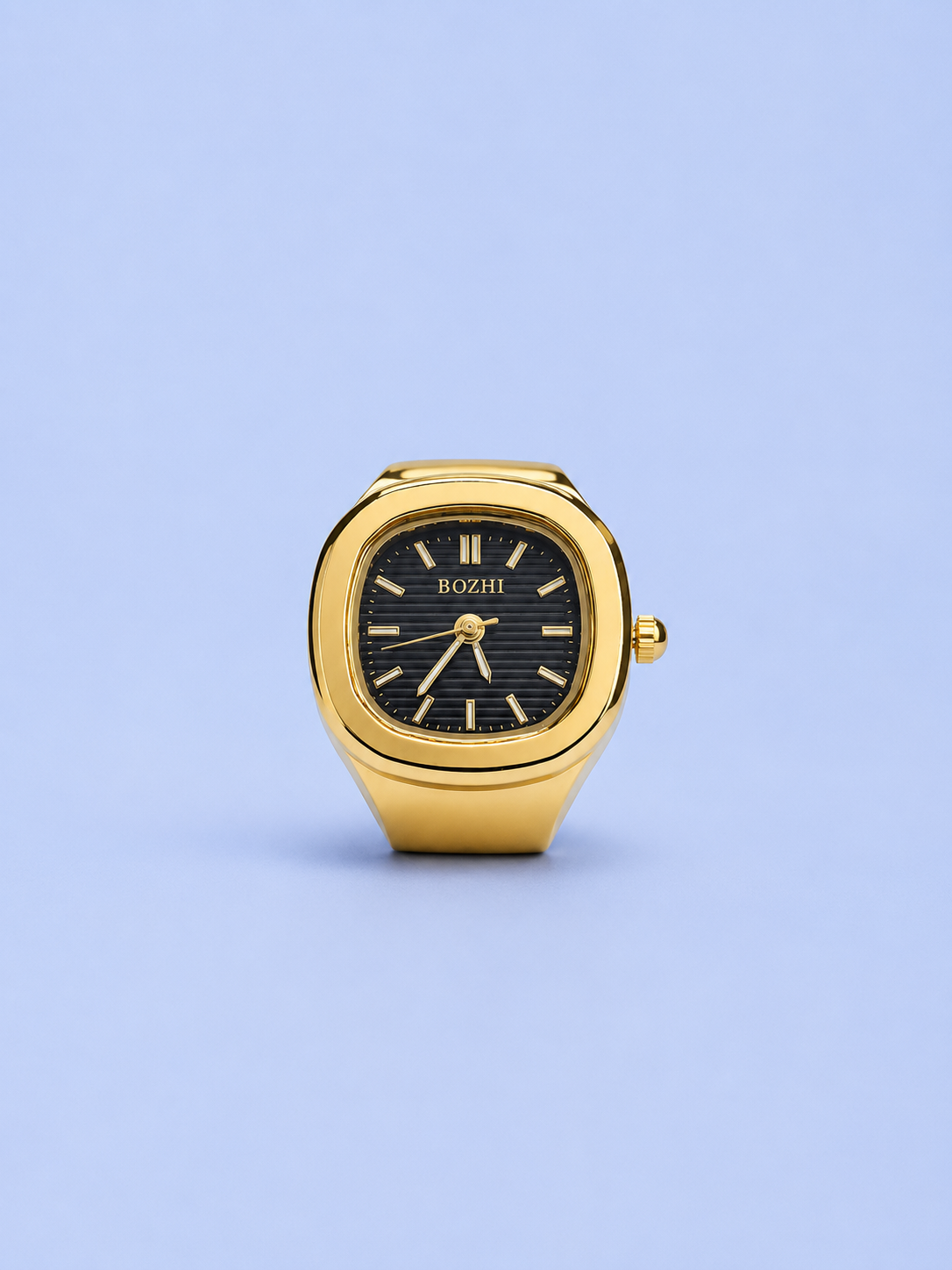 VEYRON RING GOLD BLACK