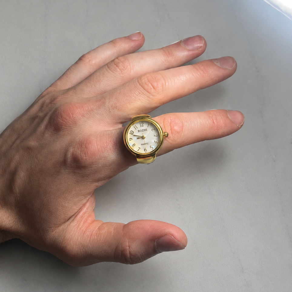 MERIDIAN RING GOLD WHITE