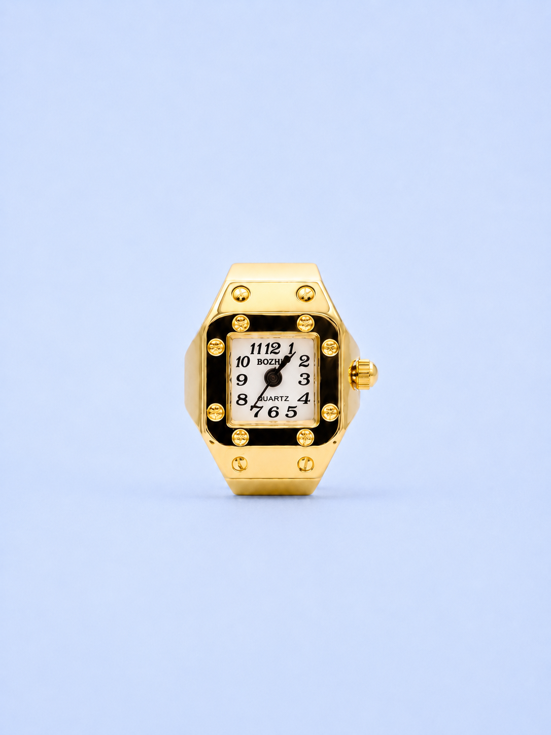 CHRONMAT RING GOLD WHITE