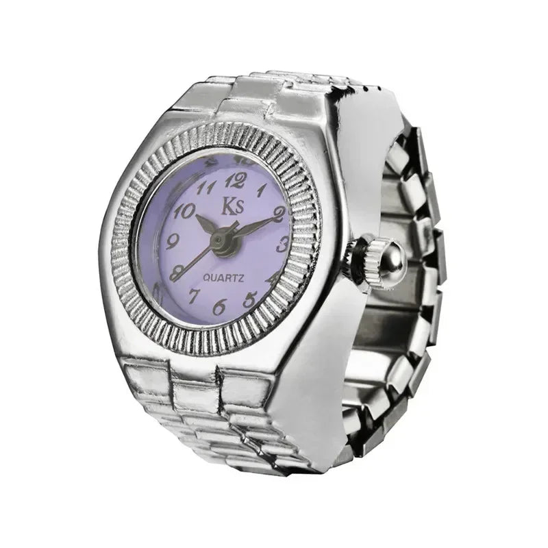 CALI RING SILVER BLUE