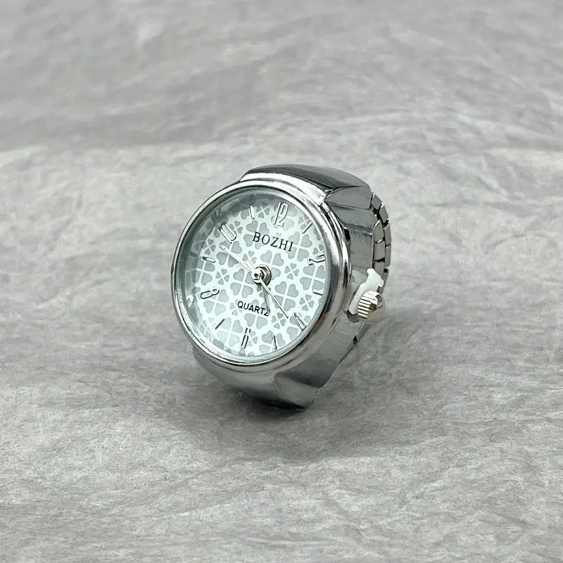 BATU RING SILVER GREEN