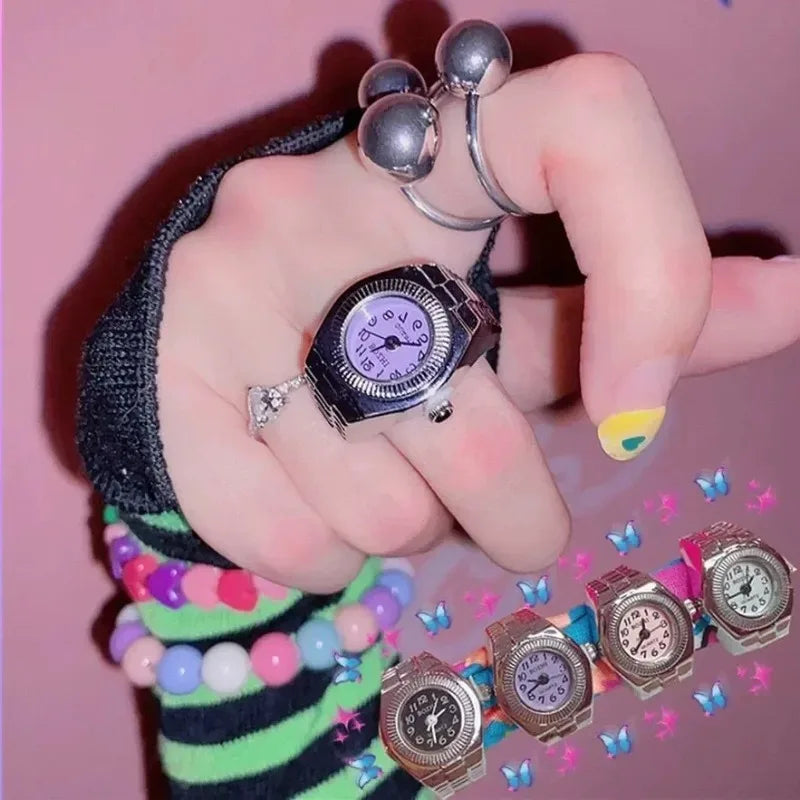 CALI RING SILVER BLUE