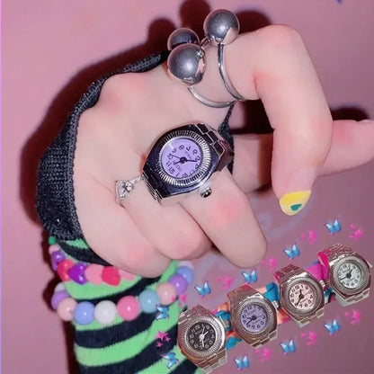 CALI RING SILVER BLUE