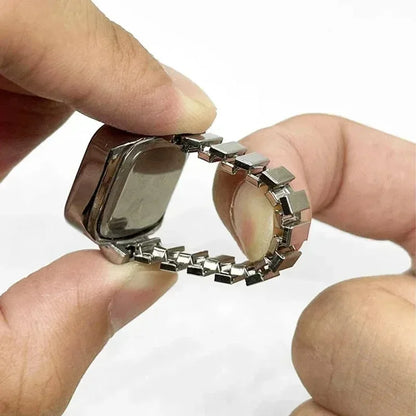CALI RING SILVER BLUE
