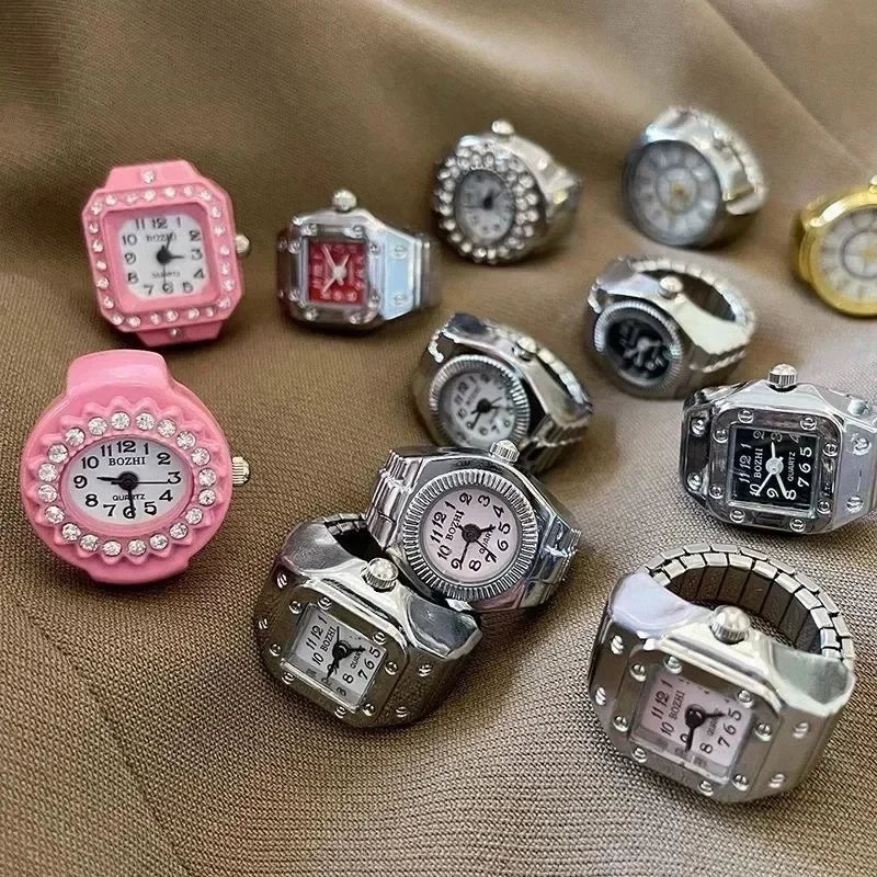 CALI RING SILVER BLUE