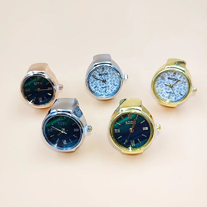 BATU RING SILVER GREEN