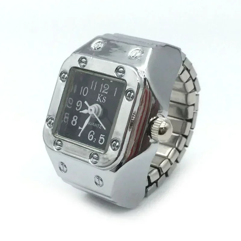 CALI RING SILVER BLUE
