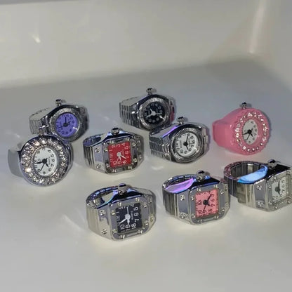CALI RING SILVER BLUE
