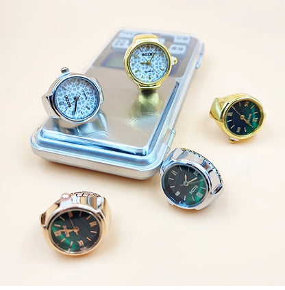 BATU RING SILVER GREEN