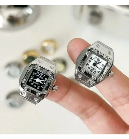 CALI RING SILVER BLUE