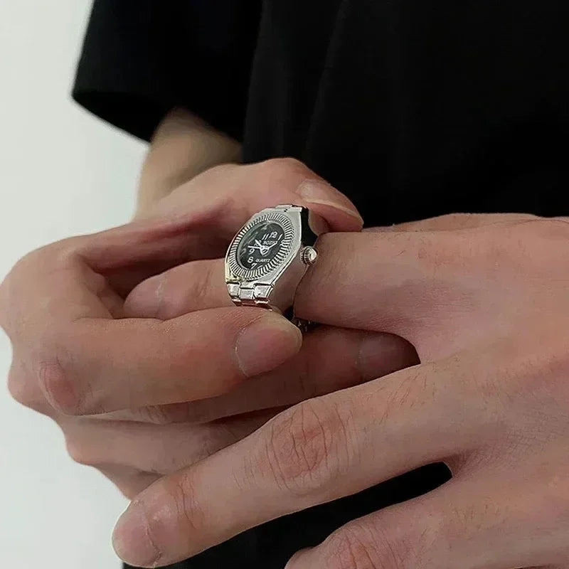 CALI RING SILVER BLUE