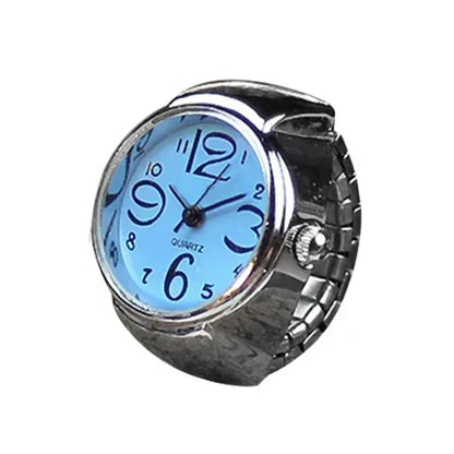 CALI RING SILVER BLUE
