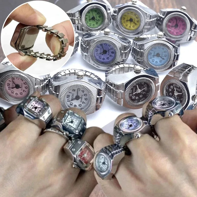 CALI RING SILVER BLUE
